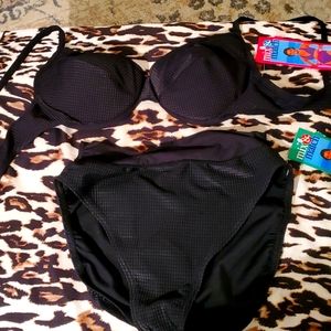 Swimsuit black 2 piece